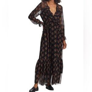 New DOEN saffron silk maxi dress